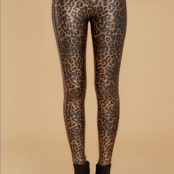 Spanx leopard print leggings - Picture 3 of 5